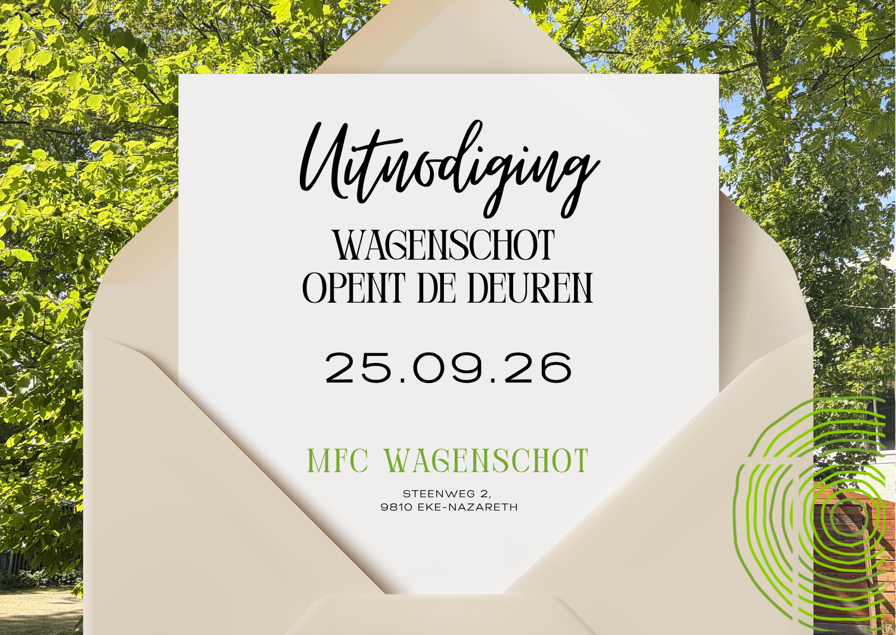Wagenschot opent de deuren!